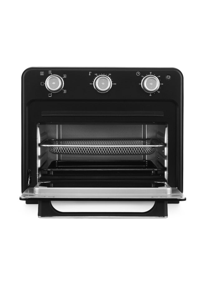 ClassPro فرن متعدد الطهي وقلاية هوائية، 20 لتر، أسود - Image 5